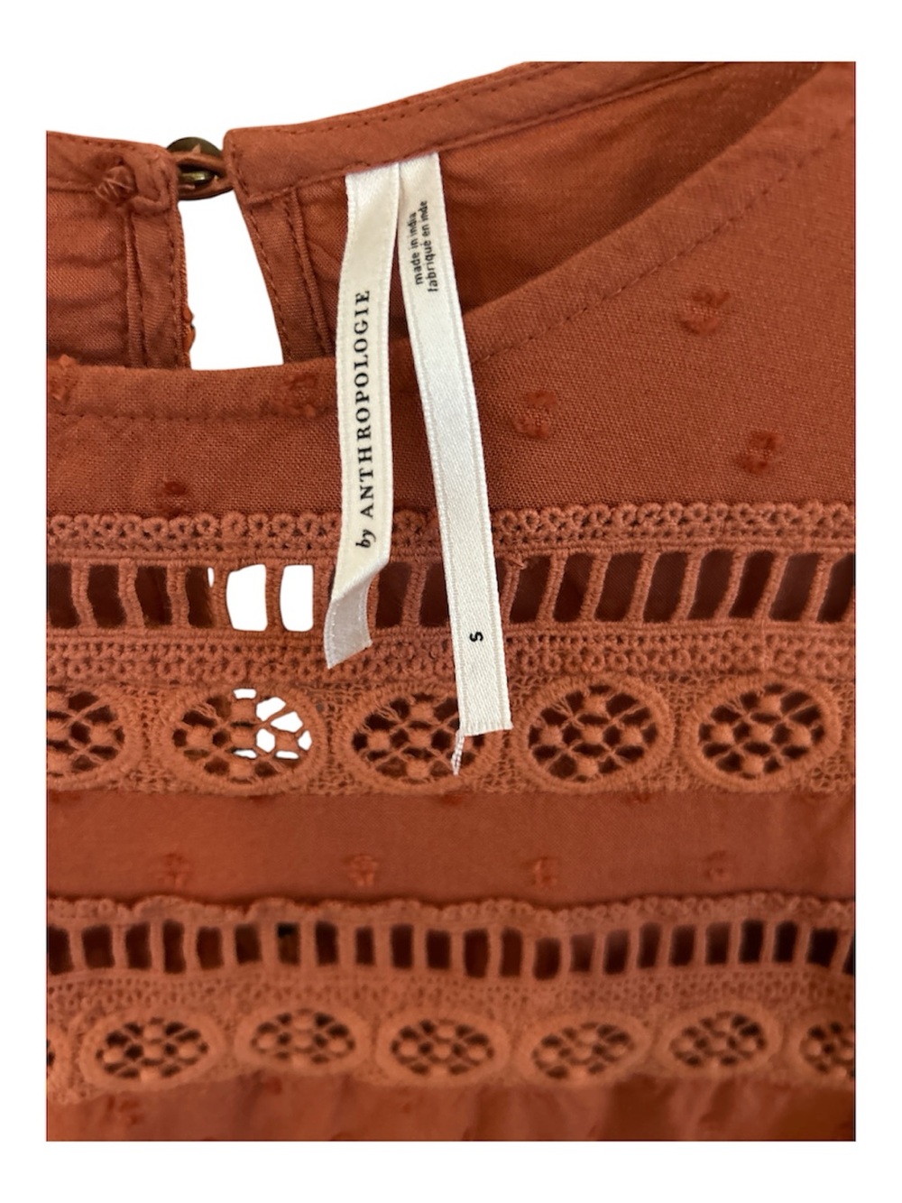 Anthropologie Tiered Mini Dress - Picture 6 of 6
